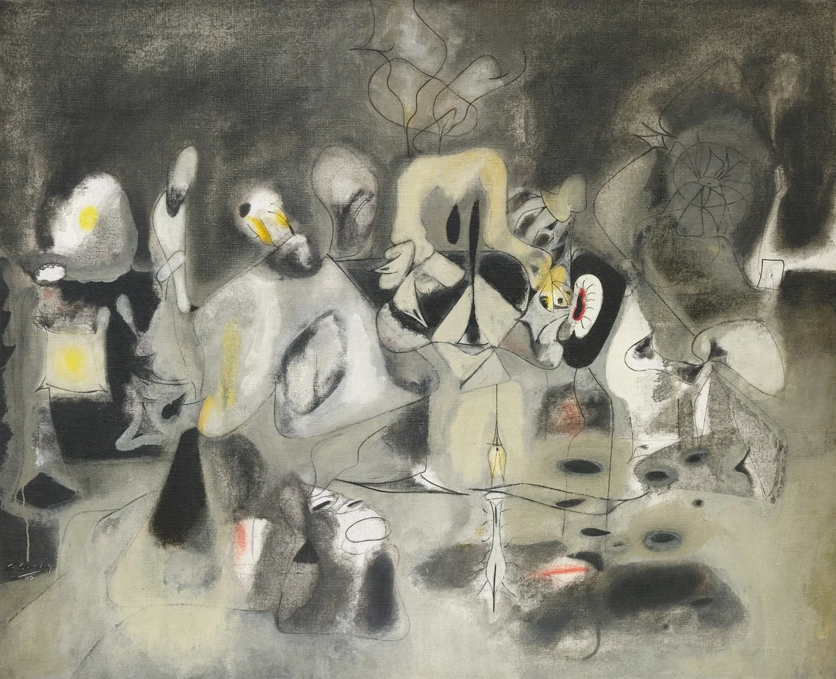 Diary of a Seducer by Arshile Gorky, painting, 1945