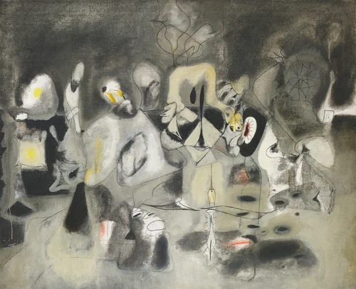 Diary of a Seducer by Arshile Gorky, painting, 1945