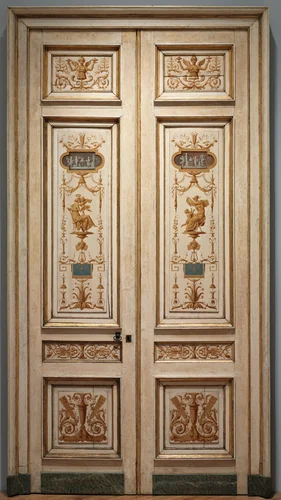 Double-Leaf Doors by Pierre Rousseau, painting, 1790-1799