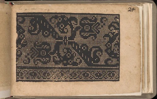 Schön newes Modelbuch (Page 24r) by Sigismundus Latomus, book, 1608