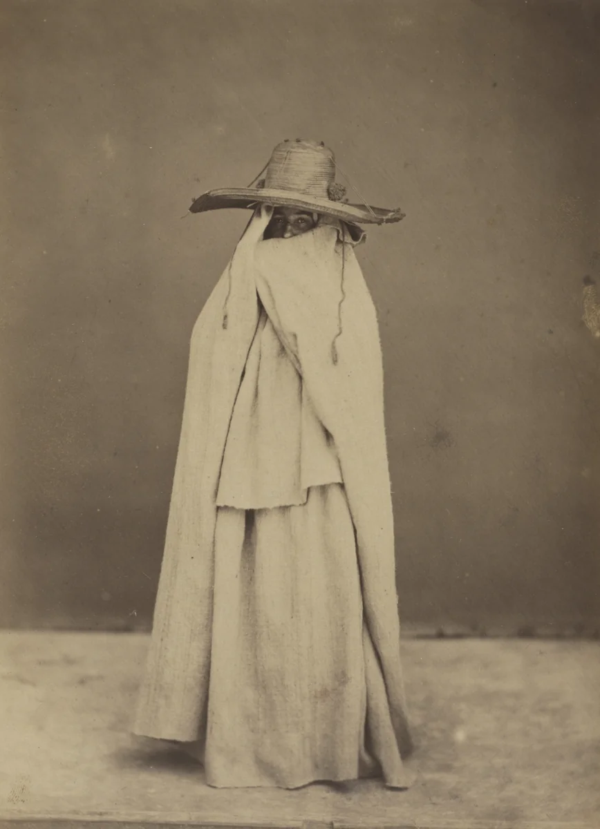 Algerian Woman by Gustave de Beaucorps, photograph, 1850-1859