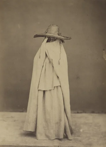 Algerian Woman by Gustave de Beaucorps, photograph, 1850-1859