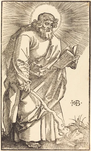 Apostle Judas Thaddeus by Hans Baldung Grien, print, 1519