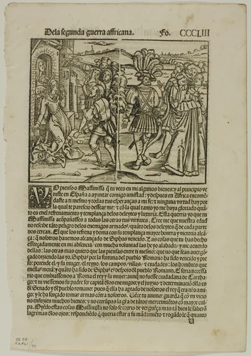 Illustration from Decadas, plate 79 from Woodcuts from Books of the XVI Century by Unknown Artist, print, 1520