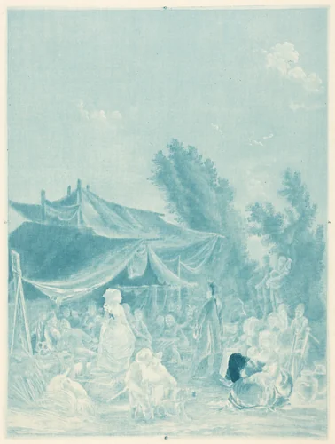 Noce de Village (Village Wedding) by Charles-Melchior Descourtis; Nicolas Antoine Taunay, print, 1785