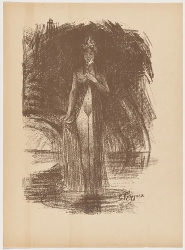 Apparition by Georges Rochegrosse, print, 1895