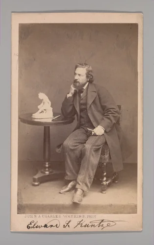 [Edward S. ? Kuntze] by John and Charles Watkins, photograph, 1860-1869