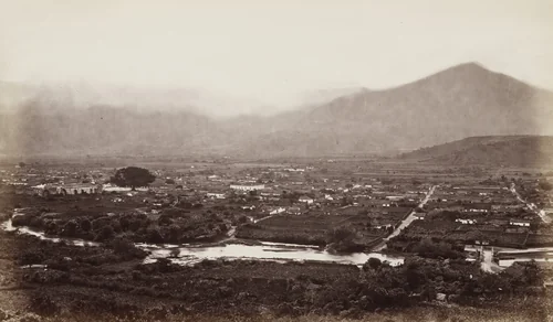 Amatitlán by Eadweard Muybridge, photograph, 1875