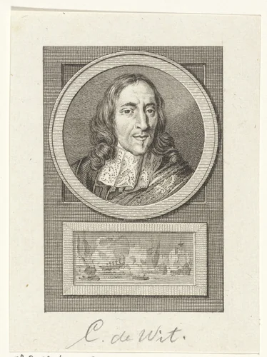 Portret van Cornelis de Witt by Reinier Vinkeles, print, 1783-1795