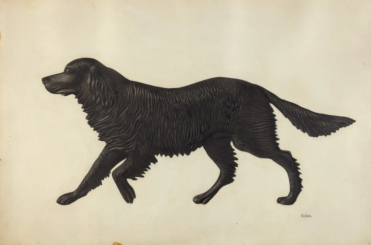 Weather Vane Pattern by Winifred Luten, index of american design, 1939