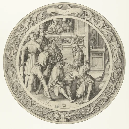 De doornenkroning by Unknown, print, 1509