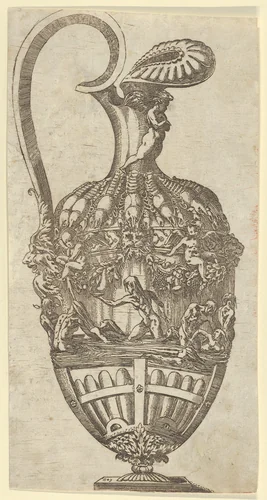 Vase by Antonio Fantuzzi, print, 1543