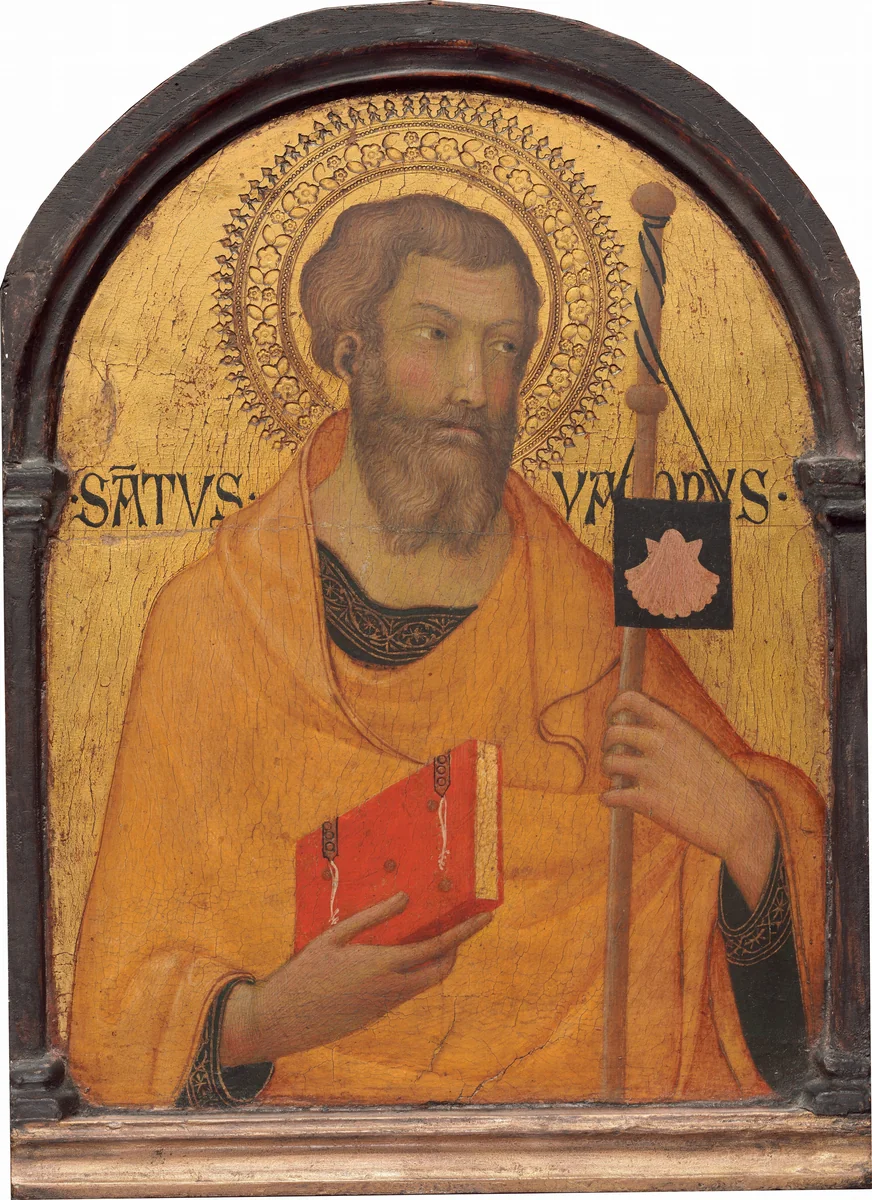 Saint James Major by Simone Martini, painting, 1315-1320