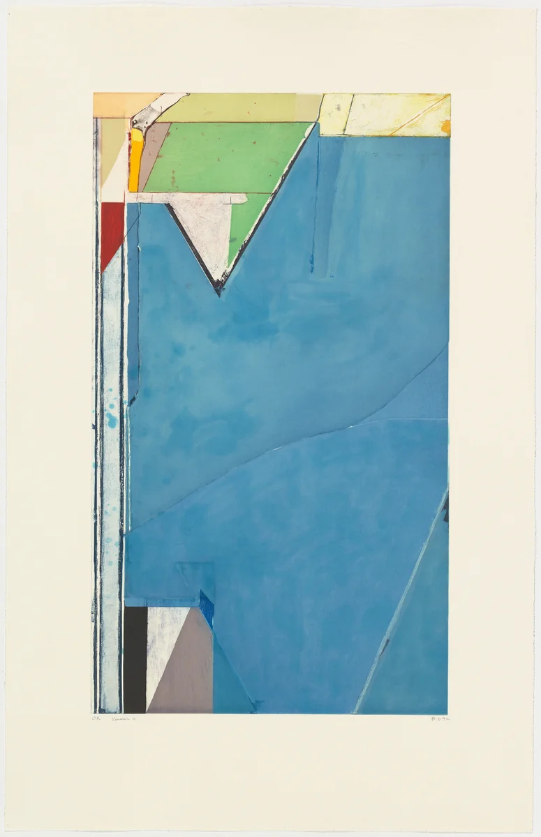 High Green Version II by Richard Diebenkorn, print, 1992