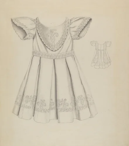 Child's Dress by Ray Price, index of american design, 1937