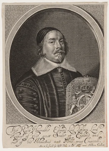 Edward, Lord Littleton by William Faithorne, print, 1659