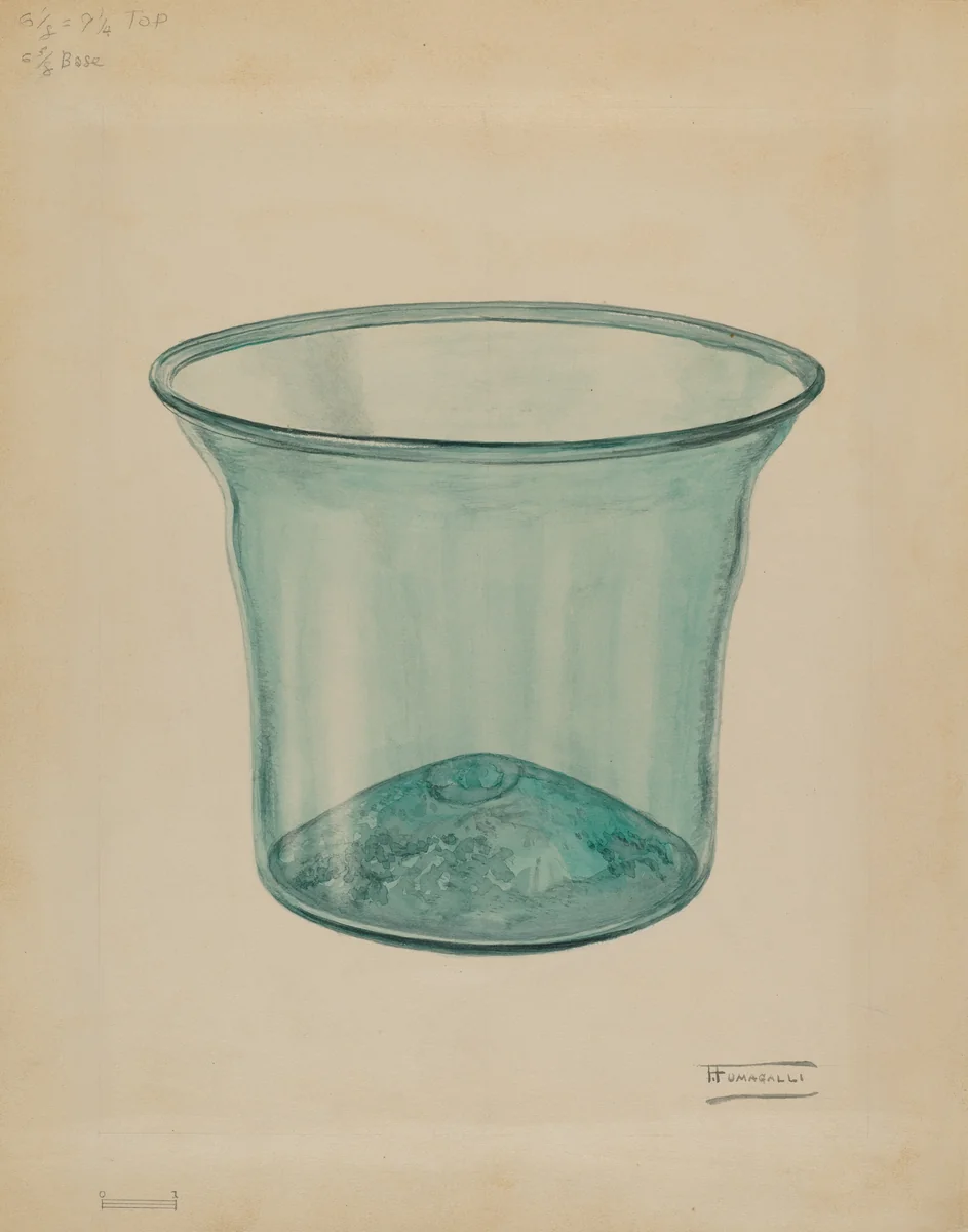 Milk Bowl by Frank Fumagalli, index of american design, 1936