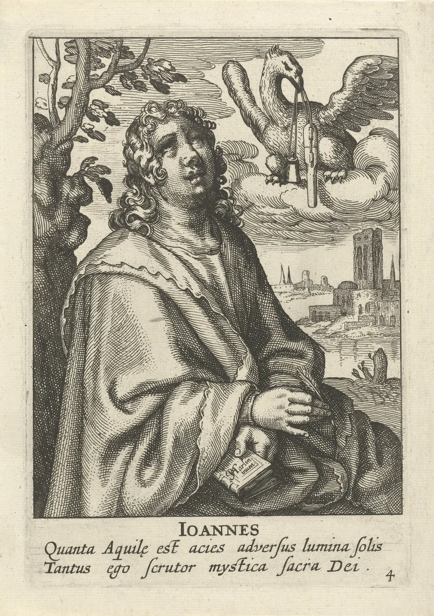 Johannes by Pieter Feddes van Harlingen, print, 1611-1623