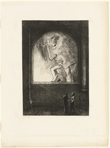 Light by Odilon Redon, print, 1893