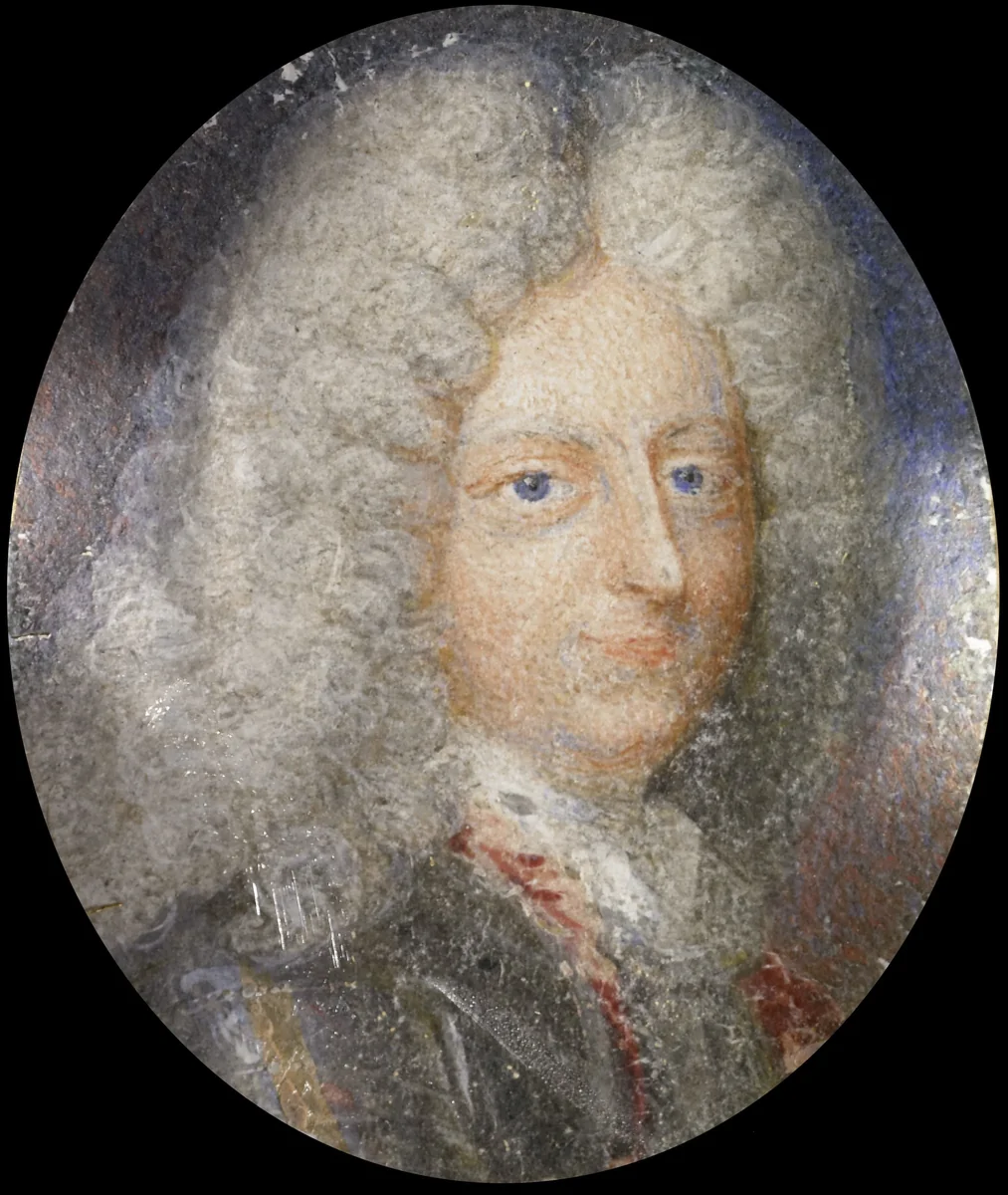 Christiaan V (1646-99), koning van Denemarken by anonymous, painting, 1690-1710