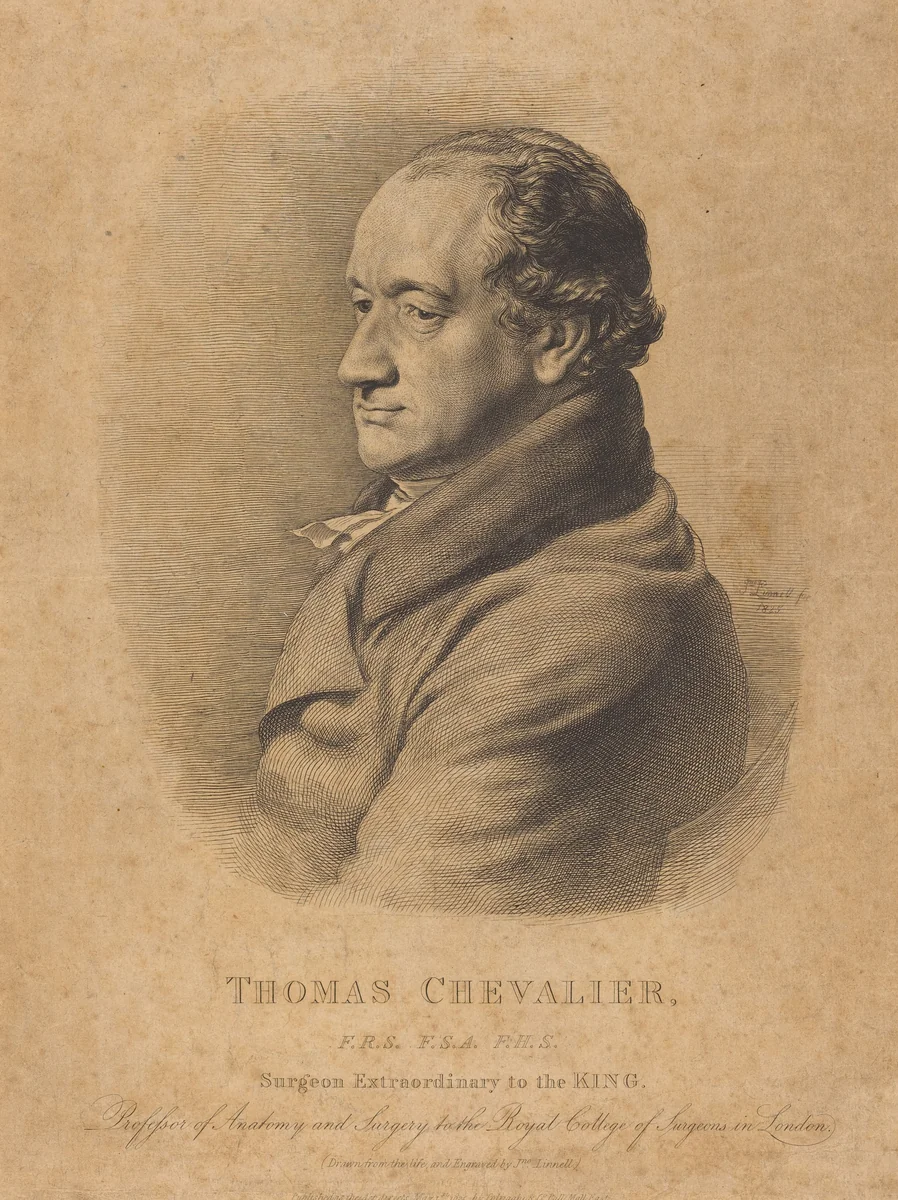 Thomas Chevalier by John Linnell, print, 1825