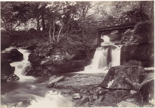 Glen Lun. The Rustic Bridge by Francis Bedford, photograph, 1870-1879