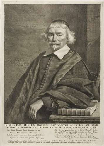 Robert Junius by Cornelis Visscher, print, 1654