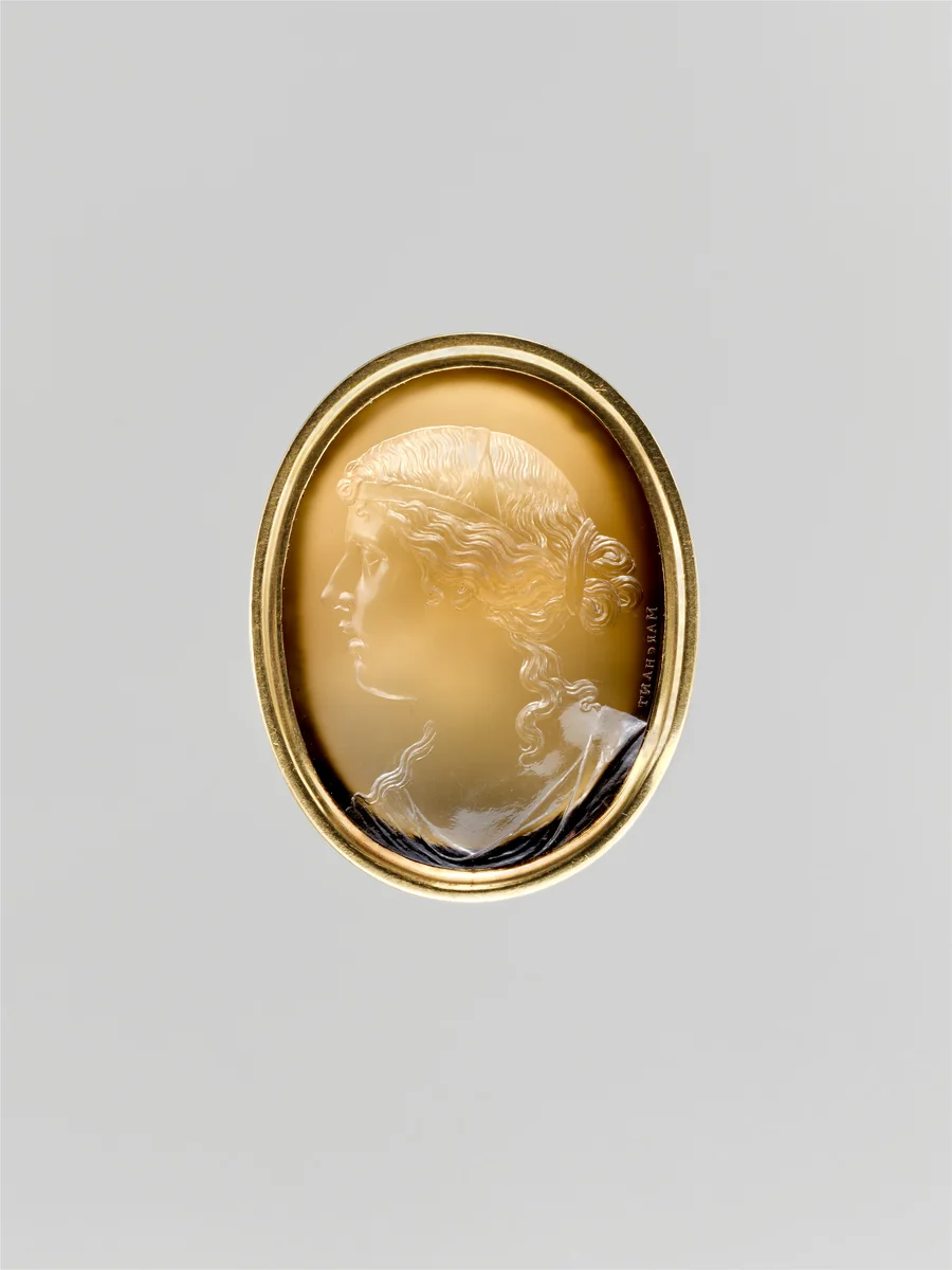 Portrait of Emma Hart, Later Lady Hamilton (1765–1803) by Nathaniel Marchant, other, 1786-1787