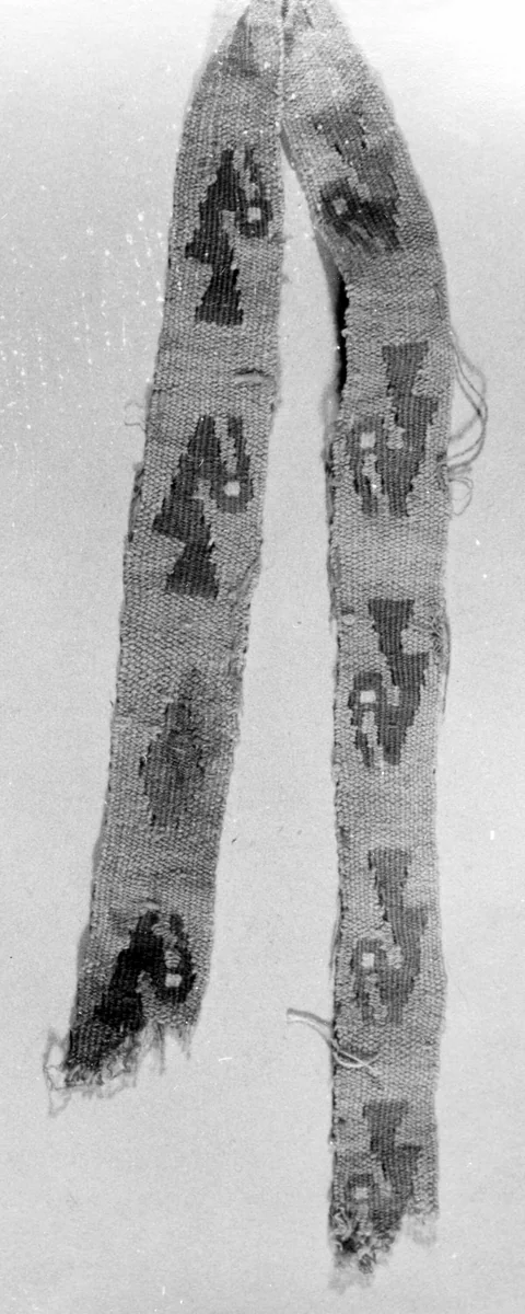 Fragment (Band) by Central Coast, textile, 1000-1476