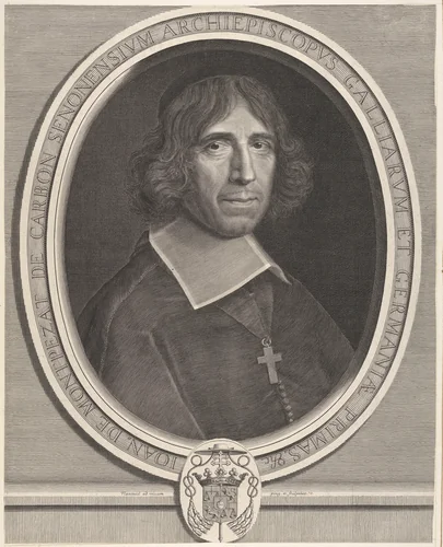 Jean de Montpezat de Carbon by Robert Nanteuil, print, 1668-1678