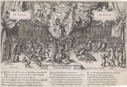 Theater van het Geweld, 1577 by Unknown, print, 1577