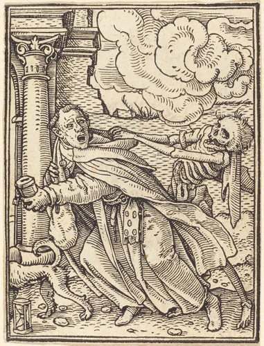 The Mendicant Friar by Hans Lützelburger, print, 1521-1531