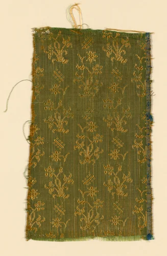 Fragment by Italy, textile, 1625-1675