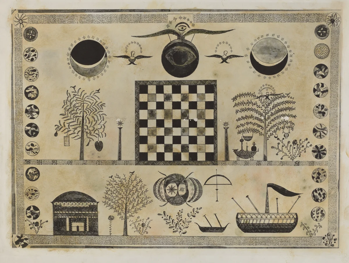 Shaker Visionary Image by American 20th Century, index of american design, 1935-1942