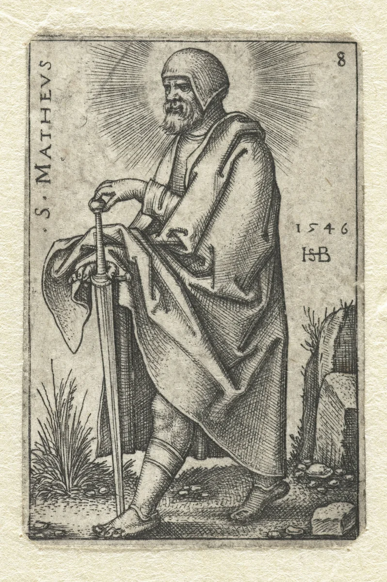 Matteüs by Unknown, print, 1546