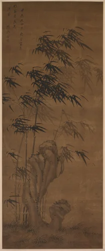 Bamboo in the Wind by Ma Yu, painting, 1724