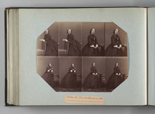 Mlle Plunkett by André Adolphe-Eugène Disdéri, photograph, 1862