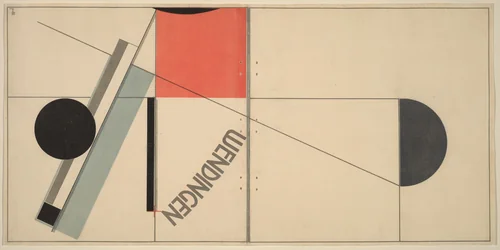 Wendingen by El Lissitzky, print, 1921-1923