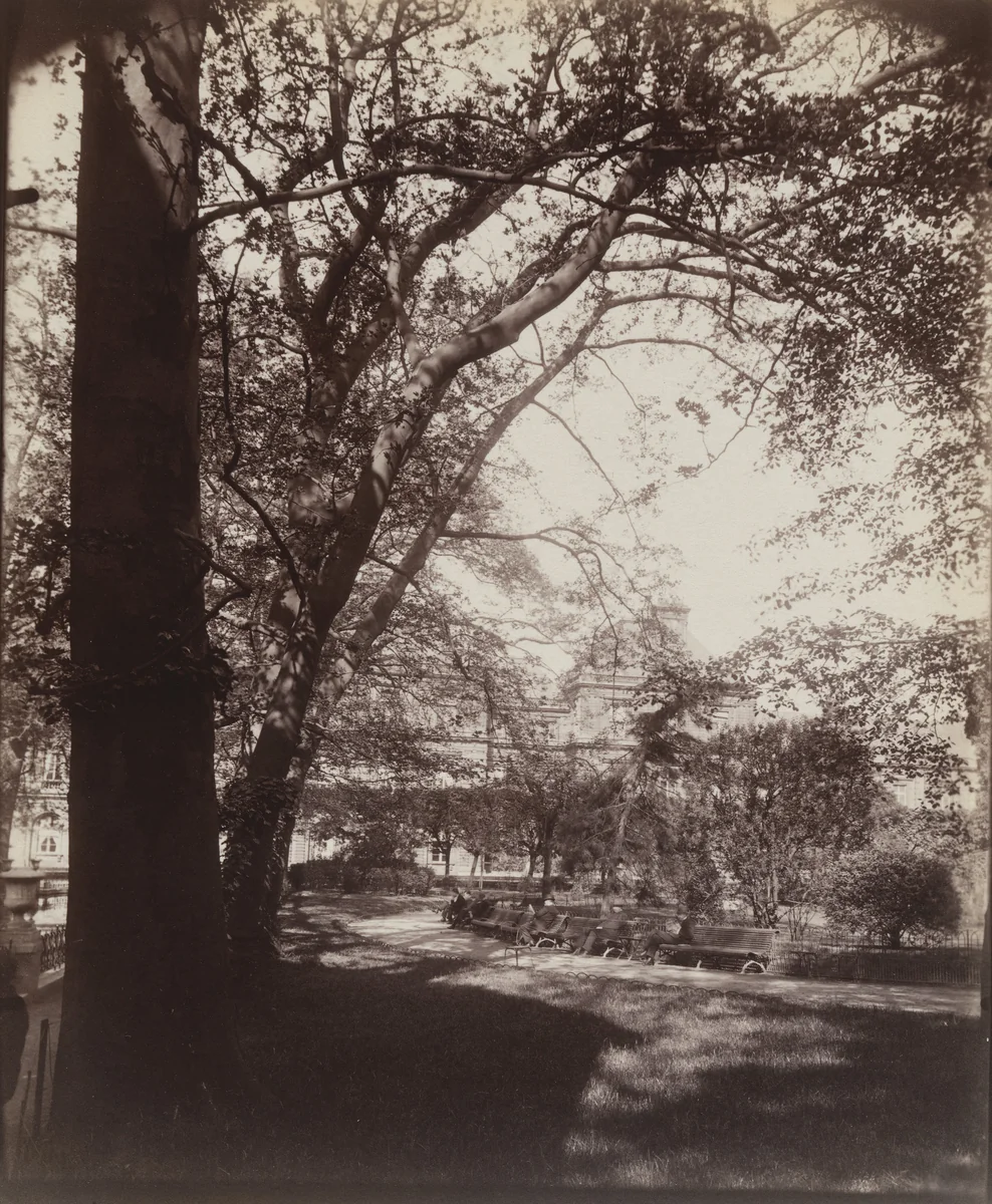 Luxembourg by Eugène Atget, photograph, 1923