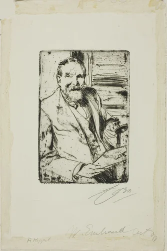 Frederick Keppel II by Anders Zorn, print, 1898