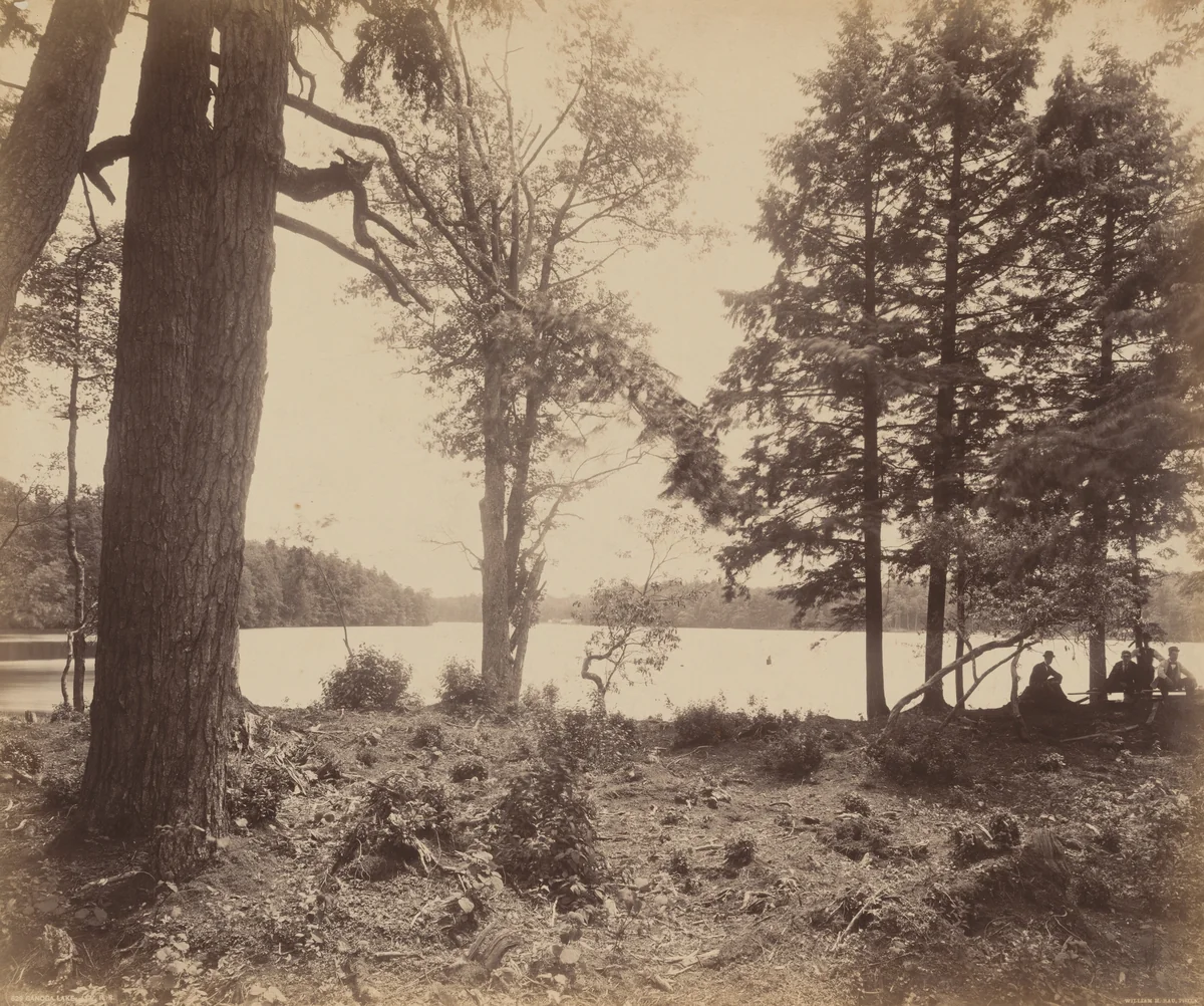 Ganoga Lake by William H. Rau, photograph, 1890-1900