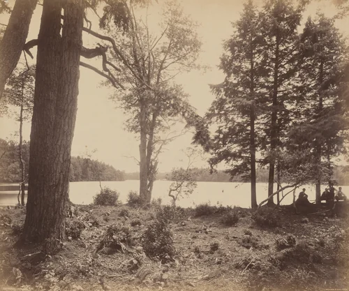 Ganoga Lake by William H. Rau, photograph, 1890-1900
