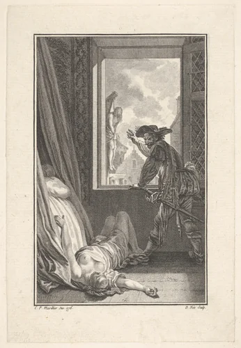 Illustration for "Philosophie de la nature" by François Denis, print, 1776