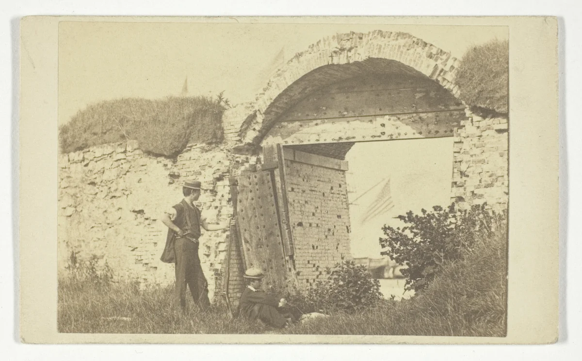 Old Fort by James Wallace Black, photograph, 1859-1874