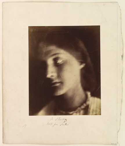 A Study by Julia Margaret Cameron, photograph, 1864
