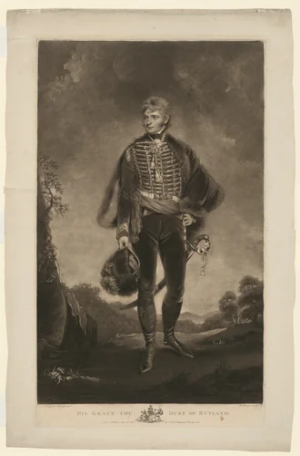 His Grace the Duke of Rutland by Charles Turner, print, 1804