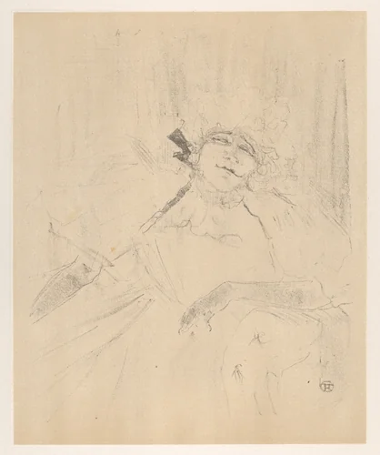 V. Chanson Ancienne by Henri de Toulouse-Lautrec, print, 1898