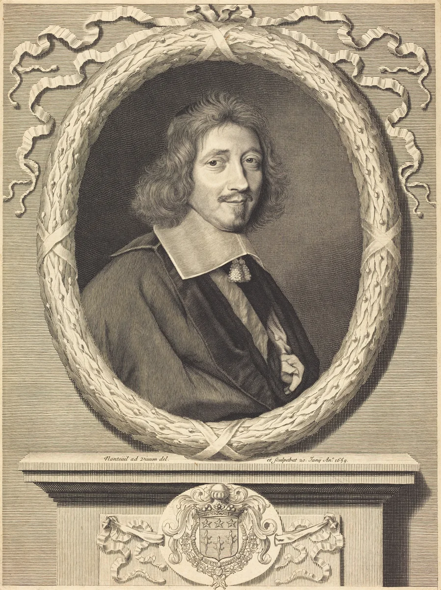 Chancellor Michel Le Tellier by Robert Nanteuil, print, 1659