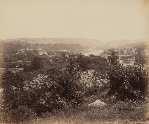 Easton, From Weygat Mountain by William H. Rau, photograph, 1890-1900