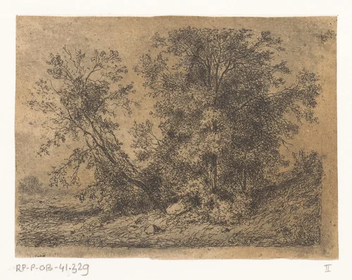 Boompartij by Jean Alexis Achard, print, 1817-1884